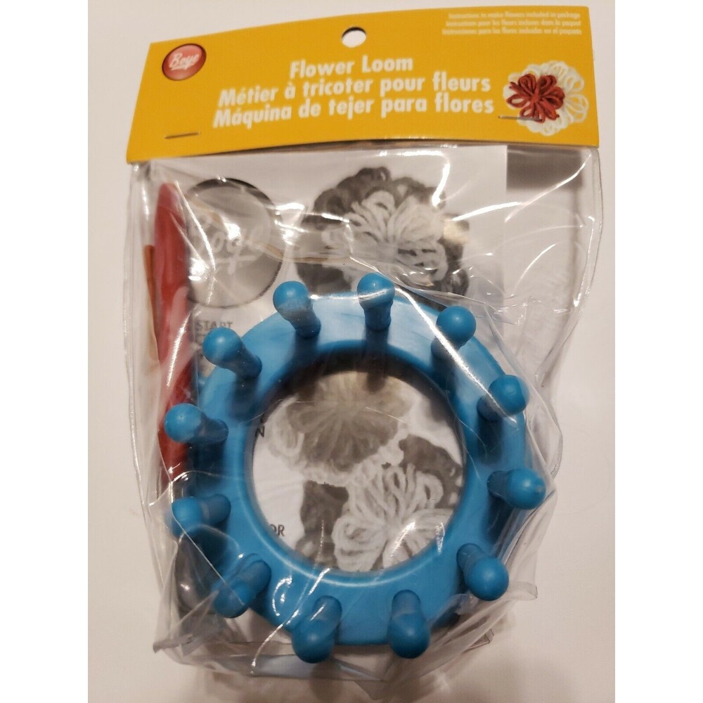 Boye Flower Yarn Loom Set w/instructions